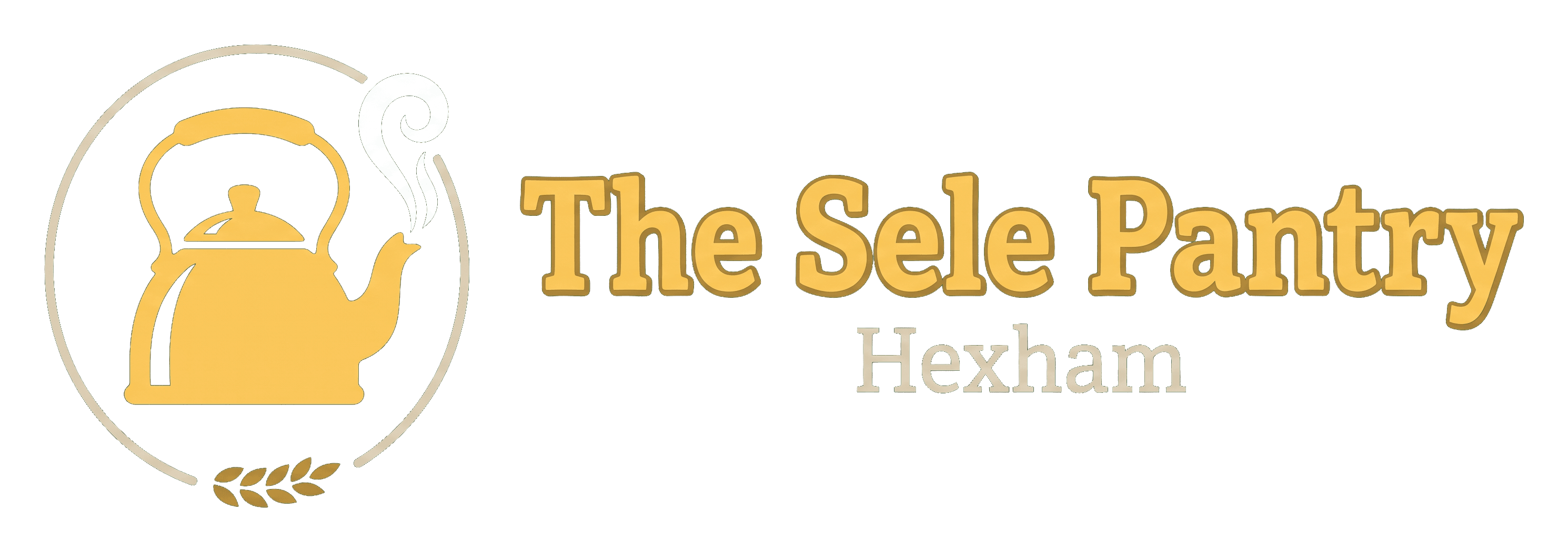 The Sele Pantry logo on its header colour. It reads: The Sele Pantry, Hexham.