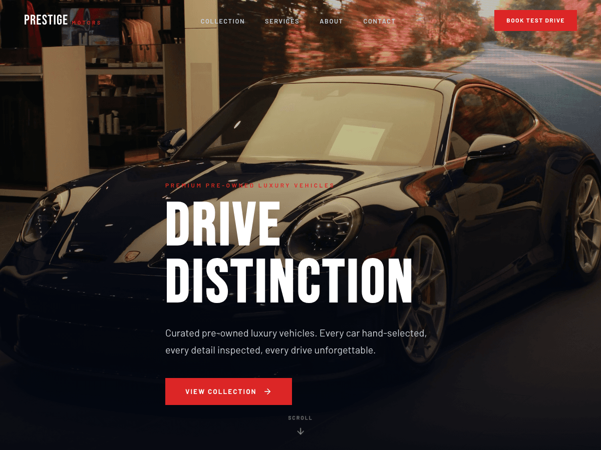 Prestige Motors — automotive · London